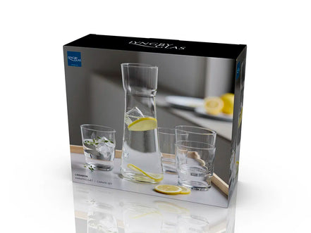 Grafinas ir stiklinės Lyngby Glas Lissabon, 5vnt.