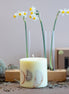 Hand-made Soy Wax Candle with Light Vanilla Scent