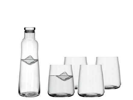 Dekanterio rinkinys Lyngby Glas Krystal Zero, 5 vnt.