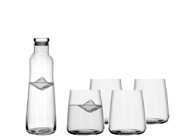 Dekanterio rinkinys Lyngby Glas Krystal Zero, 5 vnt.