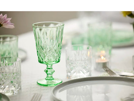 Vyno taurės Lyngby Glas Sorrento, 290 ml, 4 vnt., žalios