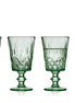 Vyno taurės Lyngby Glas Sorrento, 290 ml, 4 vnt., žalios