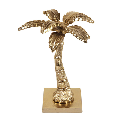 Dekoratyvinė statulėlė palmė „Golden Palm Tree“ – G&C Interiors Denmark