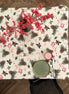 Winter Motive Golden Pine Rectangular Tablecloth