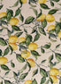 Round Tablecloth - Lemon Linen
