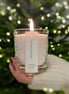 Powdered Candle in Glass – Lemongrass Ginger 160g