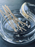 Extra Wicks for Powder Candle - 10 pieces, 7,5 cm
