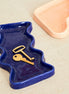 Ceramic Wave Tray – Rectangular Blue