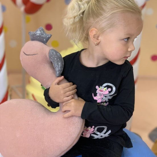 Handmade Pink Flamingo Soft Toy