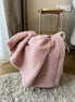 Handmade Bedspread & Blanket Teddy - Dusty Pink