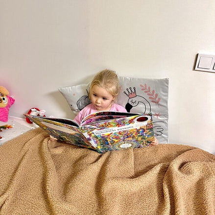 Handmade Bedspread & Blanket Teddy - Sand