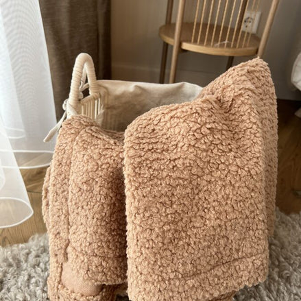Handmade Bedspread & Blanket Teddy - Sand