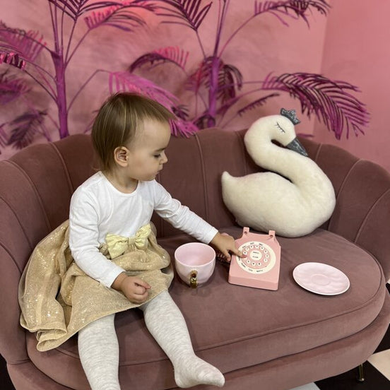 Handmade Swan Soft Toy
