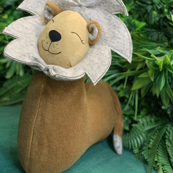 Handmade Lion Soft Toy Pillow