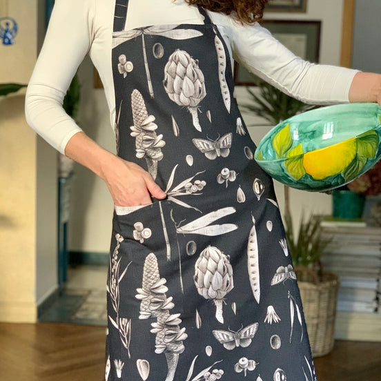 Ladies' Apron - Seeds Carbon
