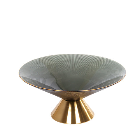 Stiklinė vaisinė lėkštė