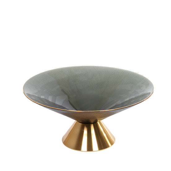 Stiklinė vaisinė lėkštė