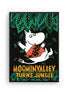 Moomintroll Jungle Poster, 30x40 cm