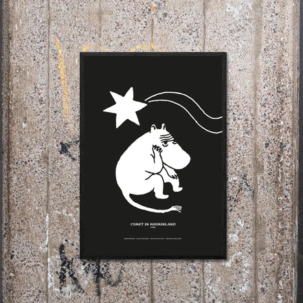 Moomintroll Novels Poster, 50x70 cm