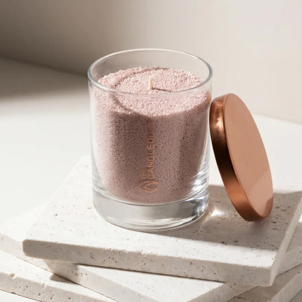 Nude Unscented Candle in Glass, 160g