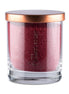 Sangria Red Unscented Candle in Glass, 160g