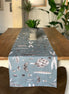 Seeds Aqua Table Runner
