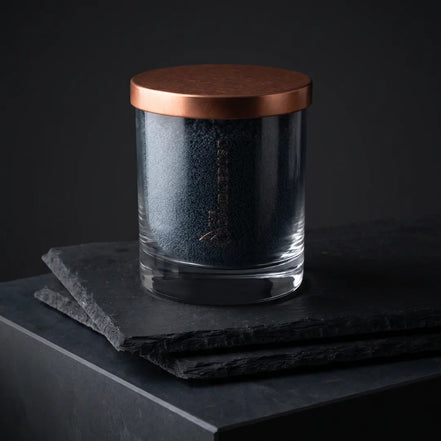 Space Grey Unscented Candle in Glass, 160g