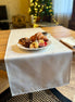 Table Runner - Golden Snowfall