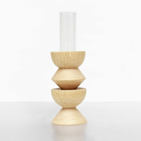 Totem Wooden Vase - Medium Nº 3