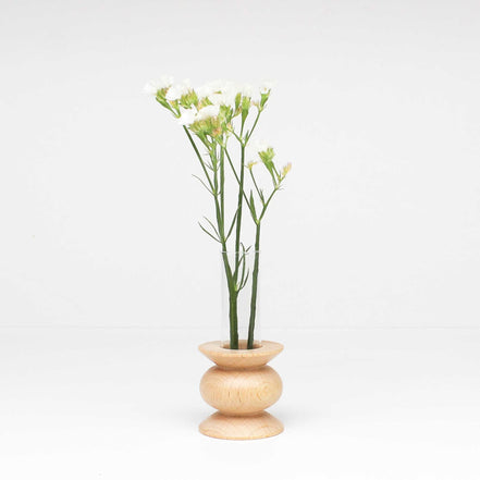 Totem Wooden Vase - Short Nº 5