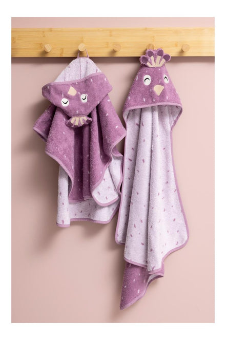 Organic Cotton Hooded Bath Poncho – Mrs. Peacock