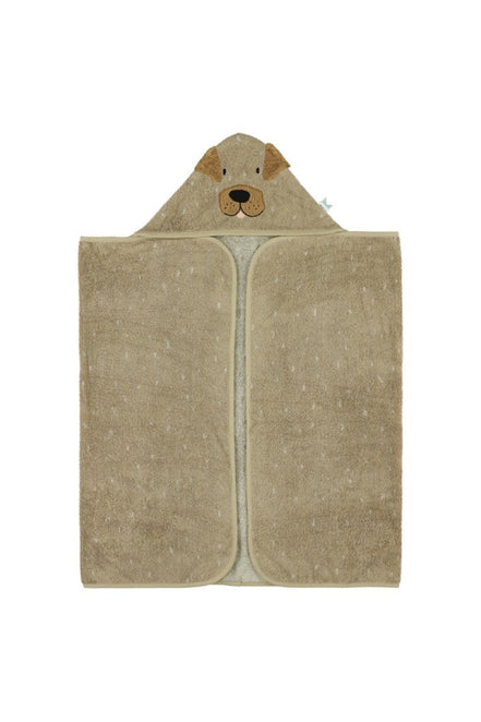 Organic Cotton Hooded Towel, 70 × 130 cm – Mr. Dog