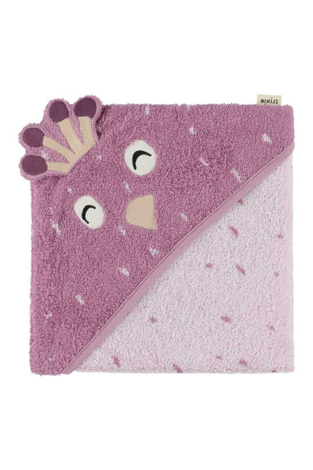 Organic Cotton Hooded Towel, 75 × 75 cm – Mrs. Peacock